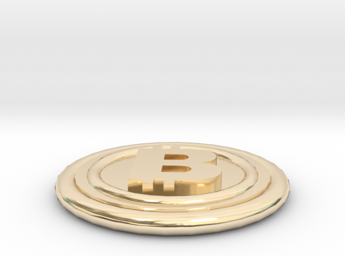 Bitcoin 3d printed