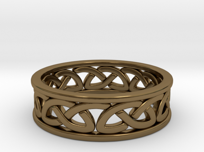 Celtic Ring 8 3d printed