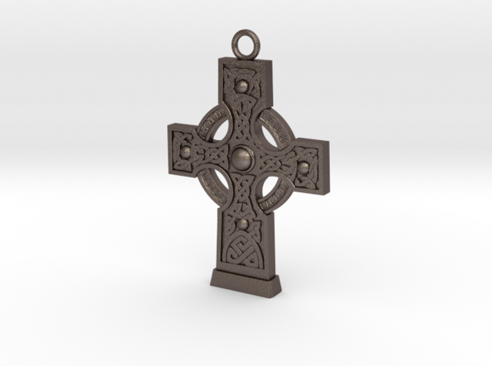 Celticcross1 Necklace 3d printed