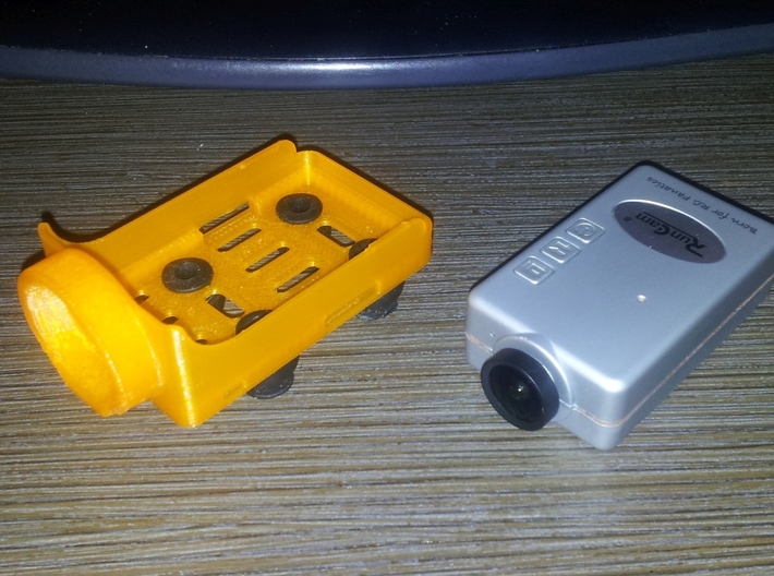 RuncamHD holder and protection for ZMR250 3d printed 