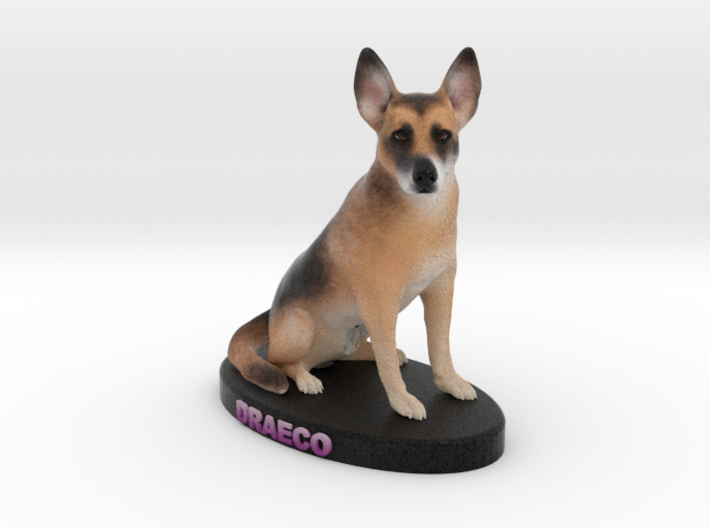 Custom Dog Figurine - Draeco 3d printed
