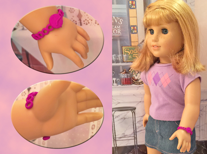 18 Inch Doll Watch 3d printed