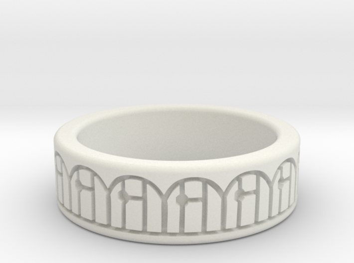 3D Printed Harmony Ring Size 7 by bondswell3D 3d printed