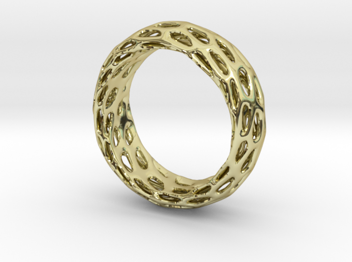 Trous Ring Size 7.5 3d printed