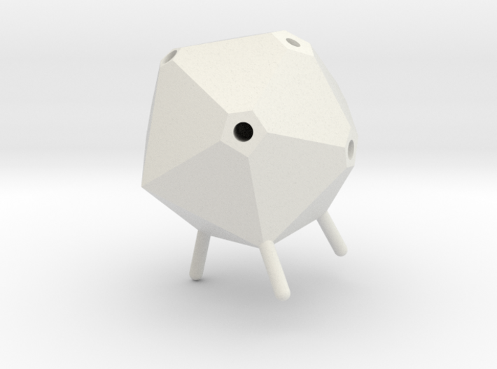 Icosahedron Pen Holder 3d printed