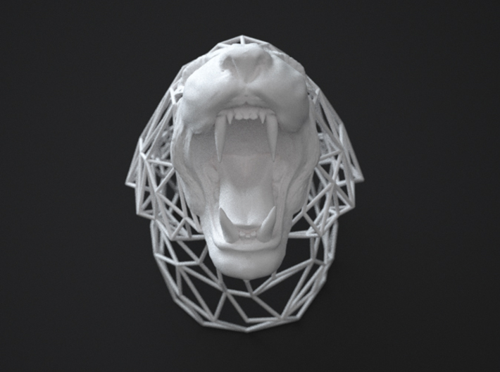 Wired Life Tiger Medium 3d printed 