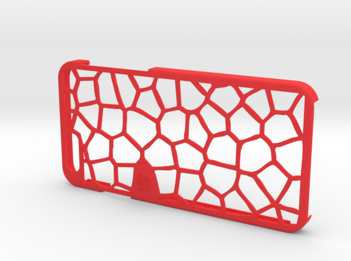 Iphone 6 case - Voronoi pattern 3d printed 