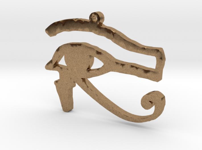 Egyptian Eye of Horus Necklace Pendant 3d printed