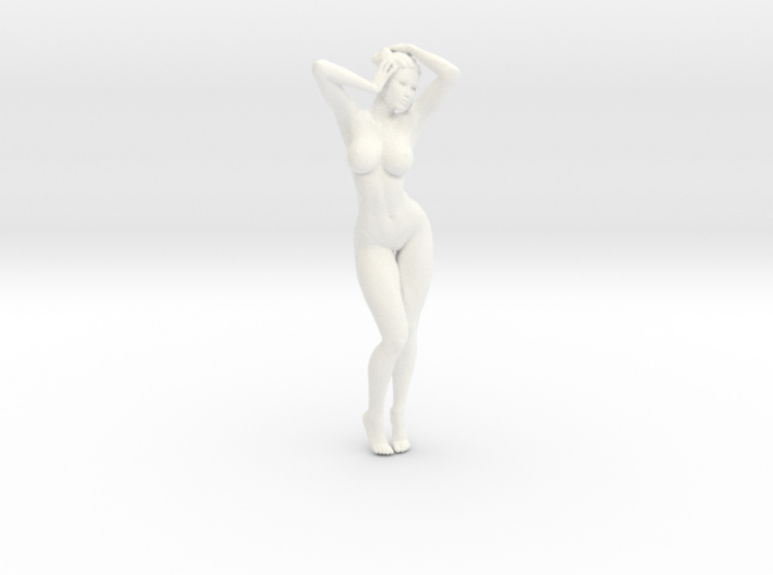Sexy naked girl 004 scale 1/24 Passed 3d printed