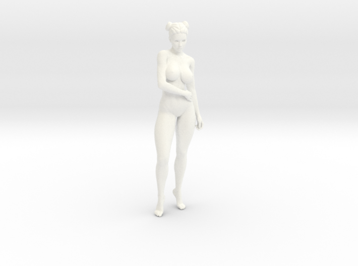 Sexy naked girl 010 scale 1/24 Passed 3d printed