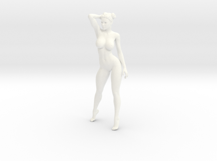 Sexy naked girl 007 scale 1/24 Passed 3d printed