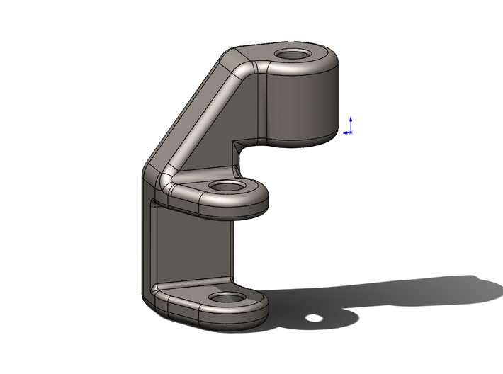Clutch Foot Peg Lowering Bracket For KTM 390 Duke 3d printed Add a caption...