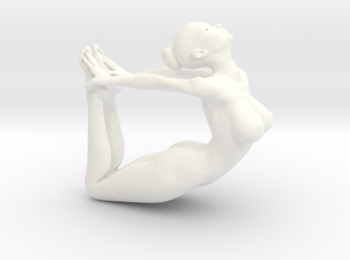 Yoga Girl-002 scale 1/18 Passed 3d printed