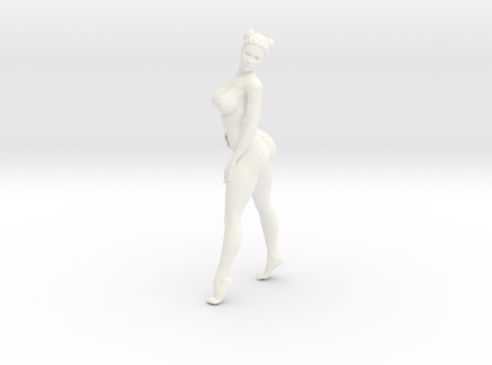 Sexy naked girl 008 scale 1/24 Passed 3d printed