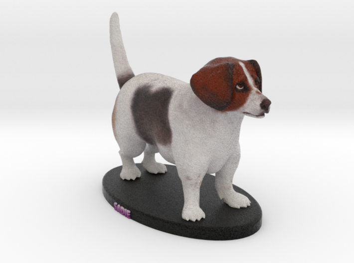 Custom Dog Figurine - Sadie 3d printed