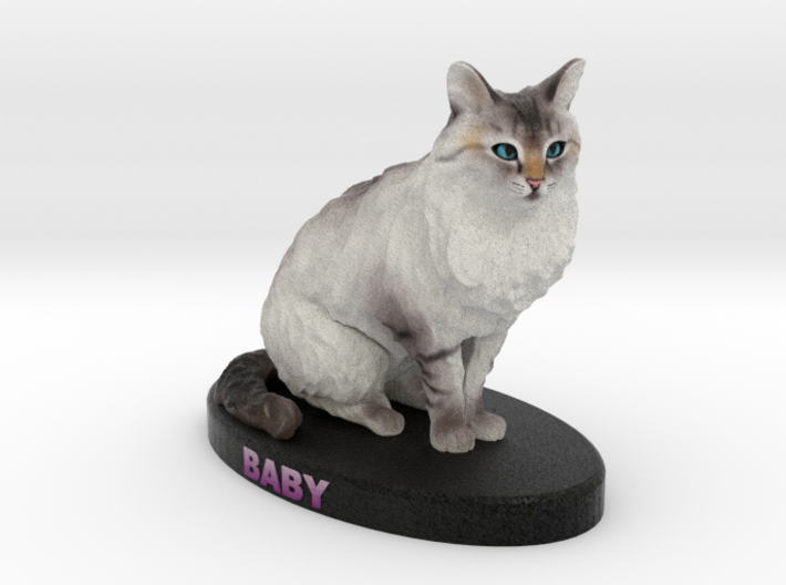 Custom Cat Figurine - Baby 3d printed