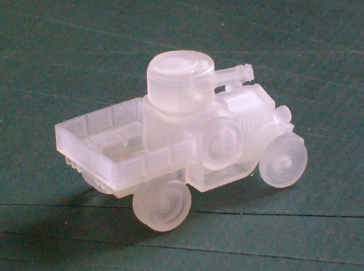 Armoured Car for Car Wars etc. 1/72 scale. 3d printed 