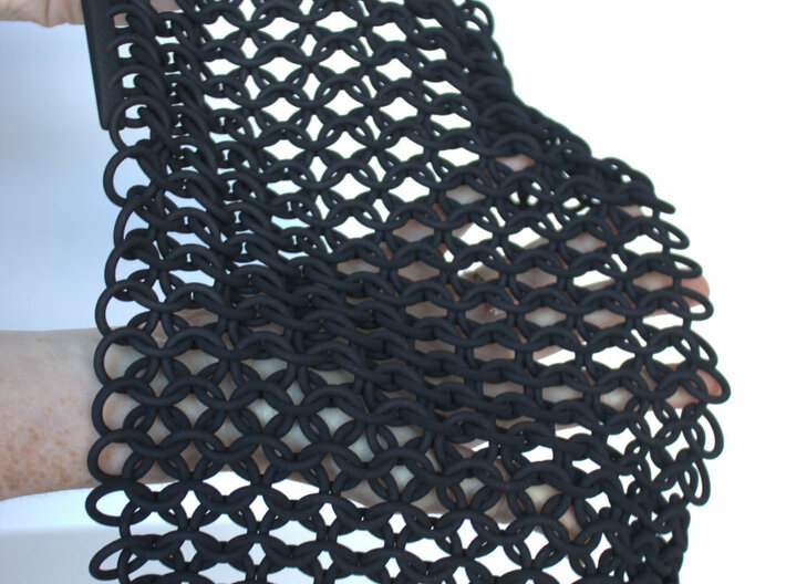Chainmail  3d printed Tactile chainmail