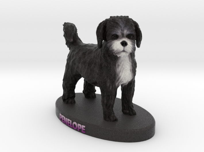Custom Dog Figurine - Panelope 3d printed