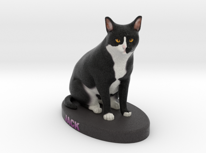 Custom Cat Figurine - Jack 3d printed