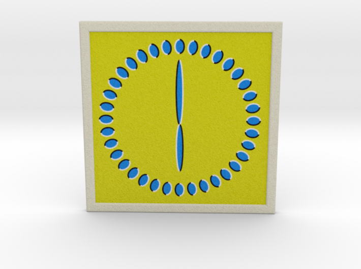 0183 Optical Illusion picture C (10cm) #009 3d printed