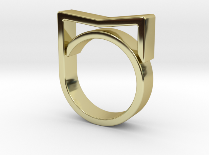 Adjustable ring for men. Model 3. 3d printed