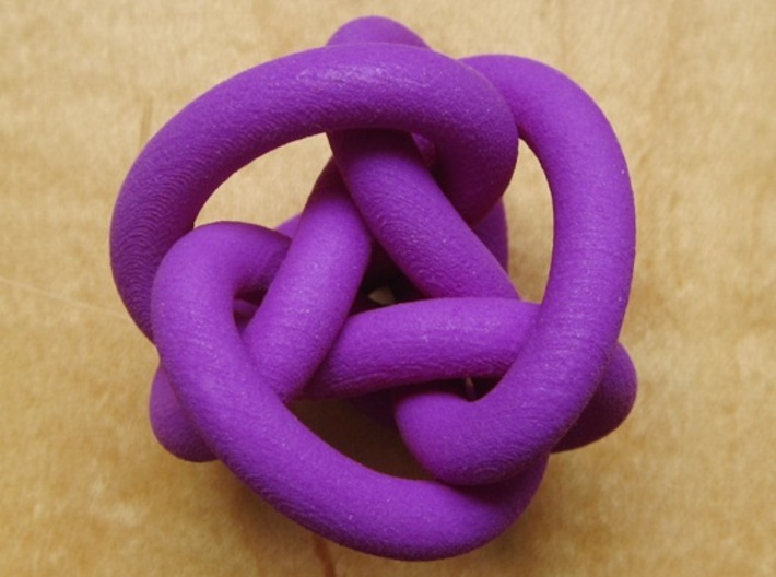 Triple Infinity Pendant Large 3d printed 