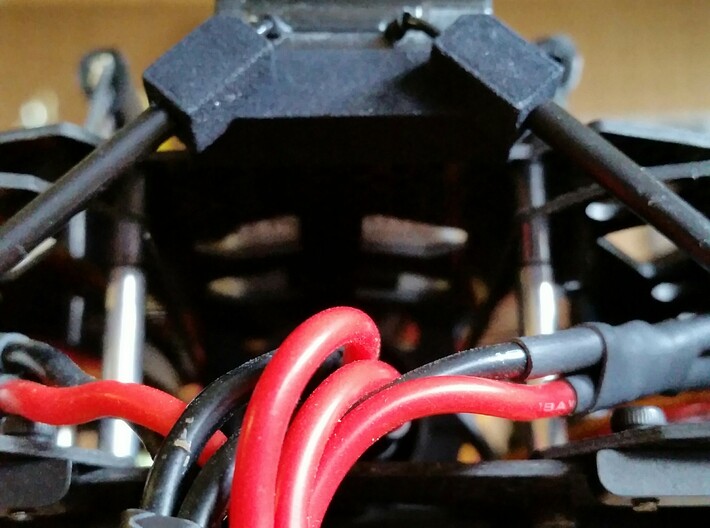 Antenna Holder For FrSky D8R-II Plus and D8R-XP 3d printed 