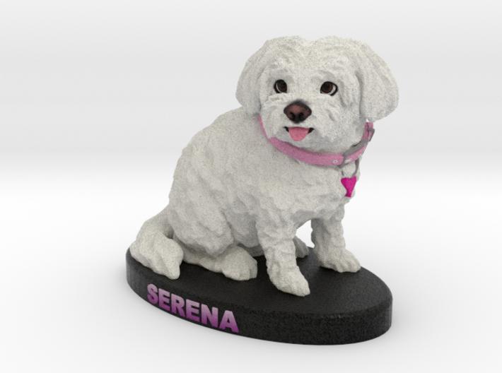 Custom Dog FIgurine - Serena 3d printed