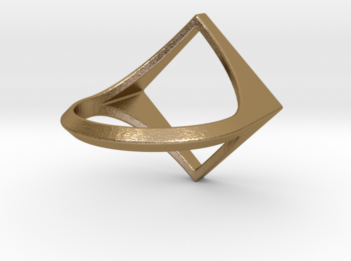 Square Ring - Sz5 3d printed