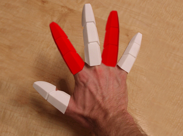 Iron Man Pointer/Ring Finger (x1) 3d printed