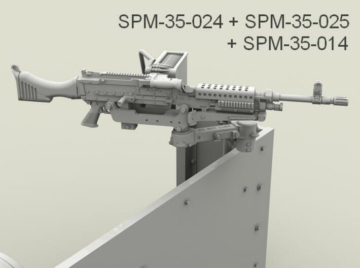 1/35 SPM-35-014 HMMWV side shields for GMV 3d printed 