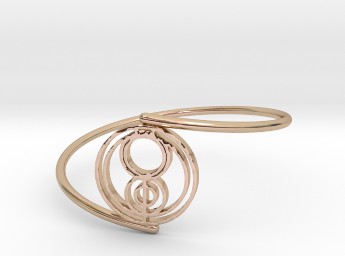 Jenna - Bracelet Thin Spiral 3d printed