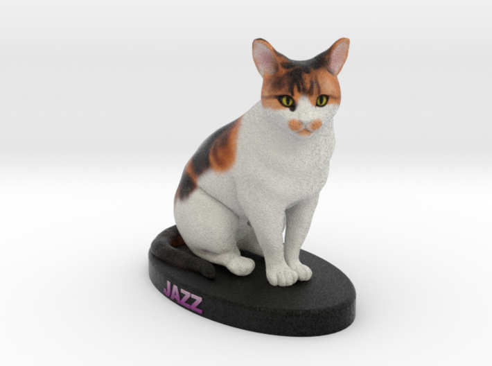 Custom Cat Figurine - Jazz 3d printed