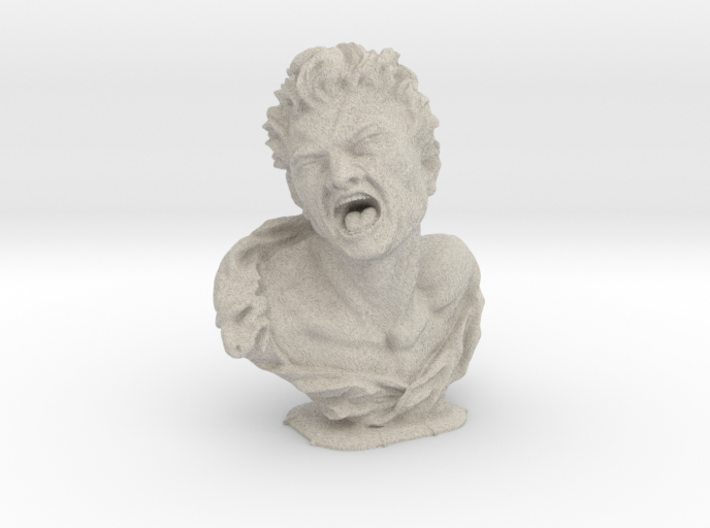 Bust Of Marsyas - Antiques 3d printed