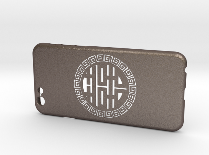 Chinese Lucky Mark 喜喜 iPhone6 case 3d printed