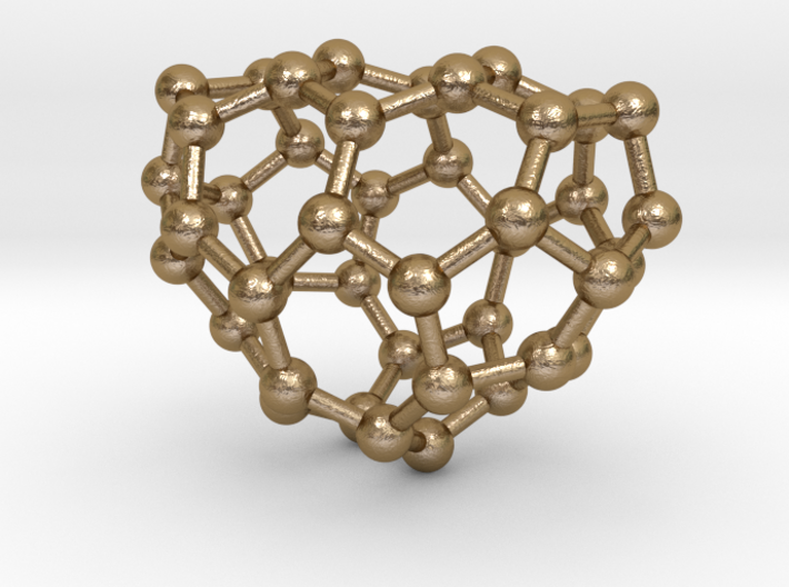 0188 Fullerene C42-5 c2 3d printed