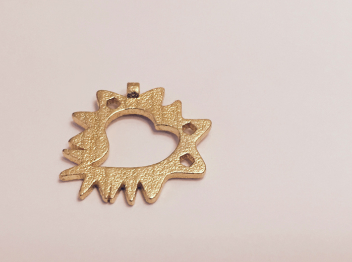 Love is Grand and Messy No. 1 Pendant 3d printed 