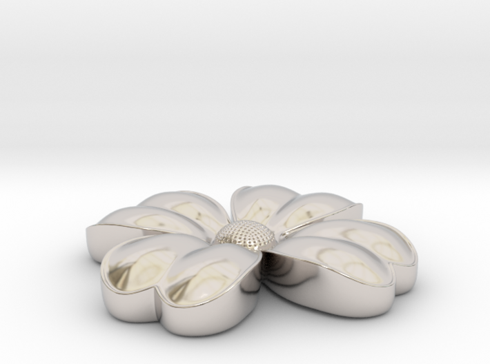 Flower coulomb 3d printed