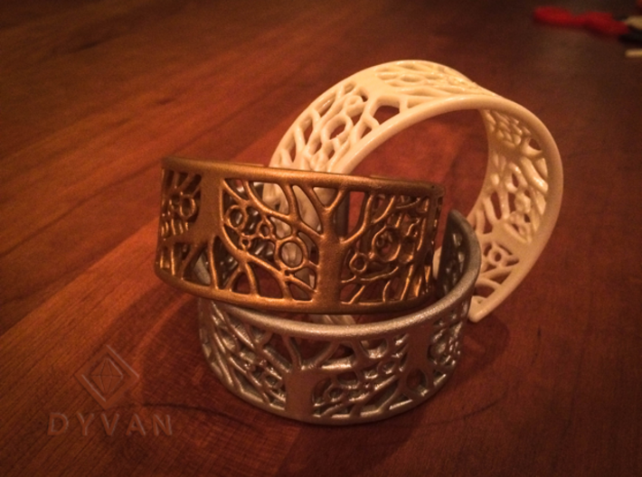 Tree of Life Bracelet 55mm 3d printed
