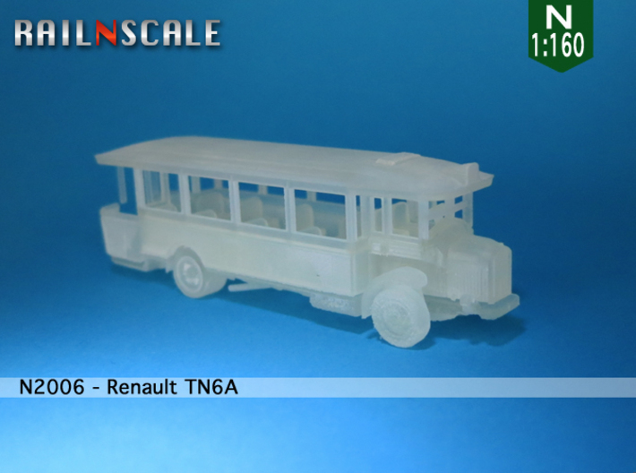 Renault TN6A (N 1:160) 3d printed 