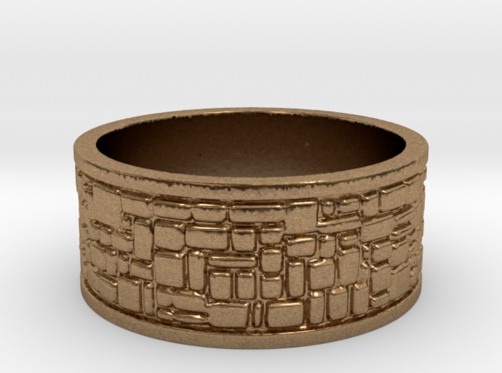 Cobble Stone Ring 3d printed