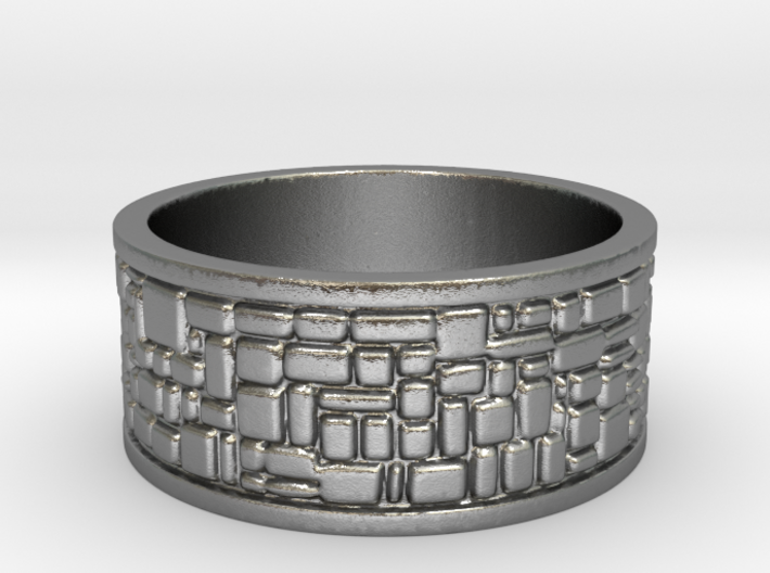Cobble Stone Ring 3d printed