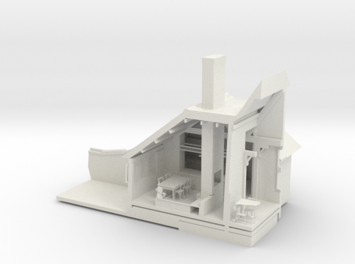Interior Sector SMALL 3d printed