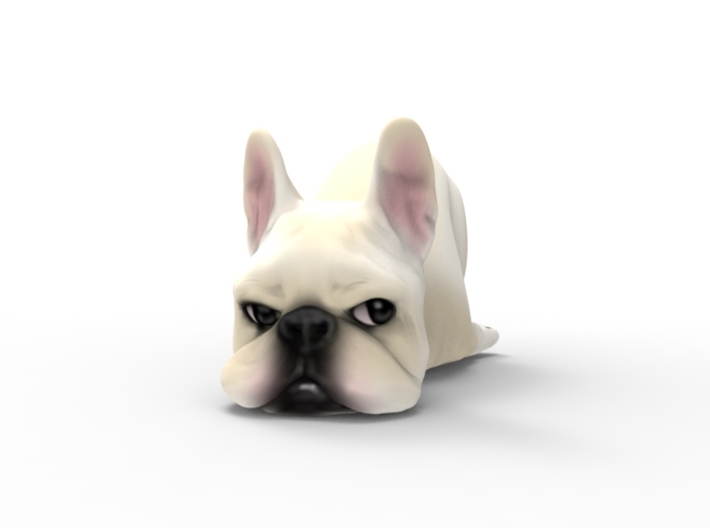F*** It Frenchie Cream 3d printed