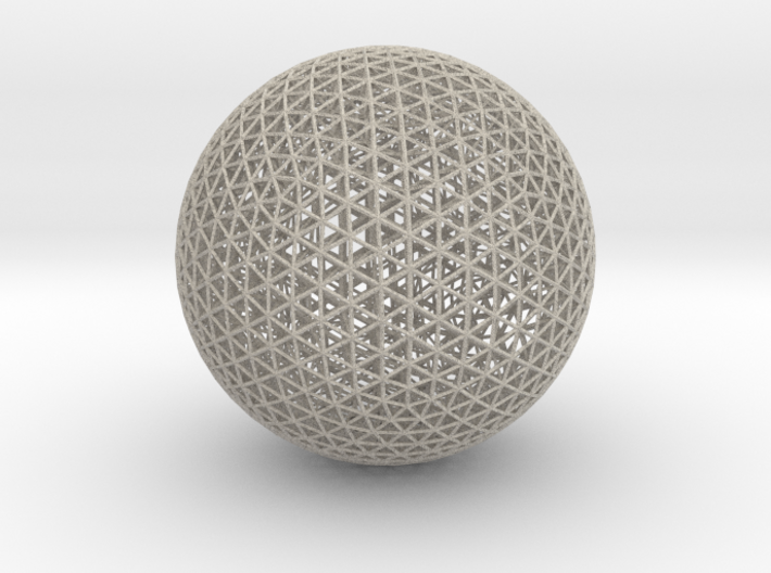 Space Frame Sphere Small 3d printed