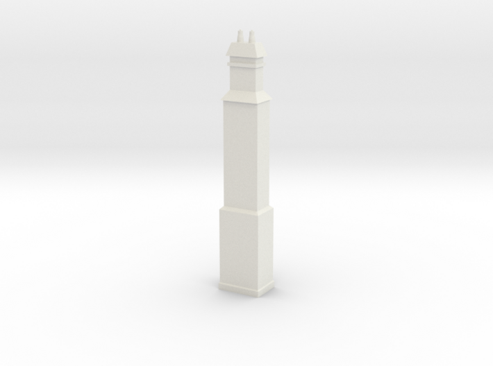 HO Scale Liverpool Station Chimney 3d printed