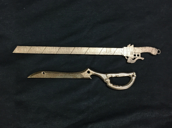 AoT/SnK Bottle Opener/Keychain 3d printed Scissor blade is available in my shop.