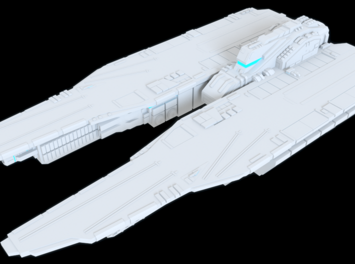 Pegasus Class Carrier - Argama Prime 3d printed