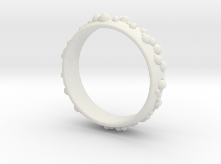 thousand fields Ring 3d printed